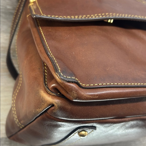 DOONEY & BOURKE LARGE BROWN FLORENTINE - Picture 14 of 16